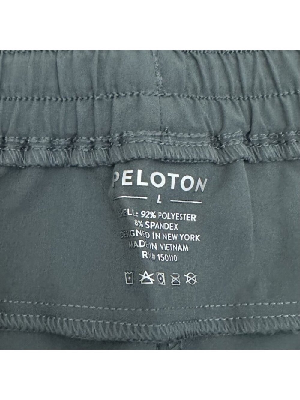 Peloton Unlined Drawstring Men’s Size L US Green Training Shorts 7” Inseam - Picture 5 of 10